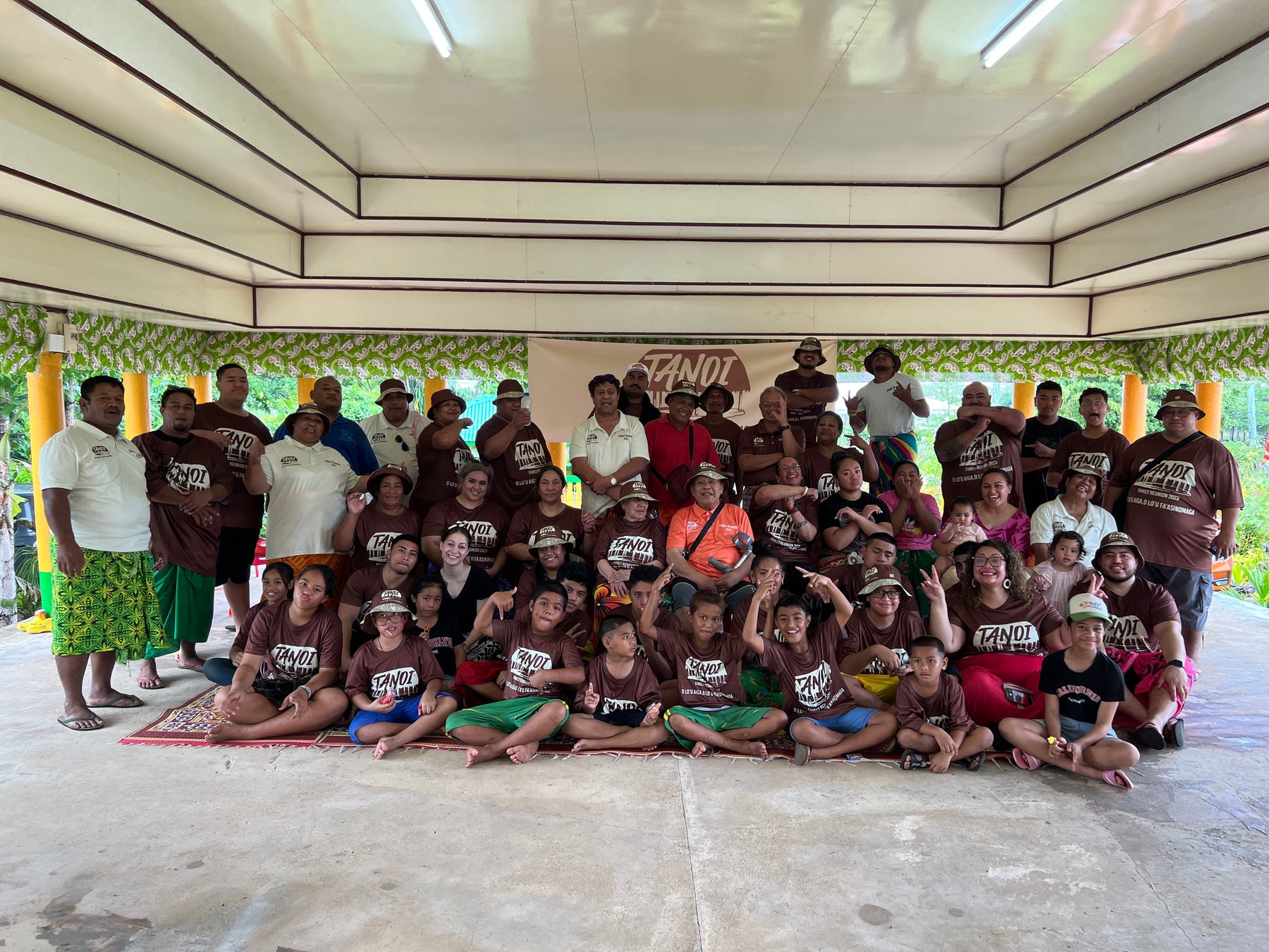 Sidelinenz Brings Style to the Tanoi Family Reunion 2023 in Samoa: Celebrating Heritage with Custom Uniforms from Samatau