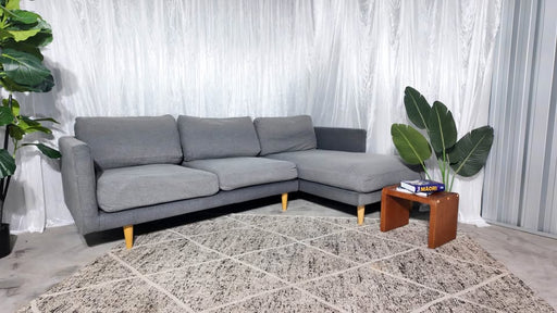 3-Seater L Couch – Modern, Comfortable, and Ready for a New Home!