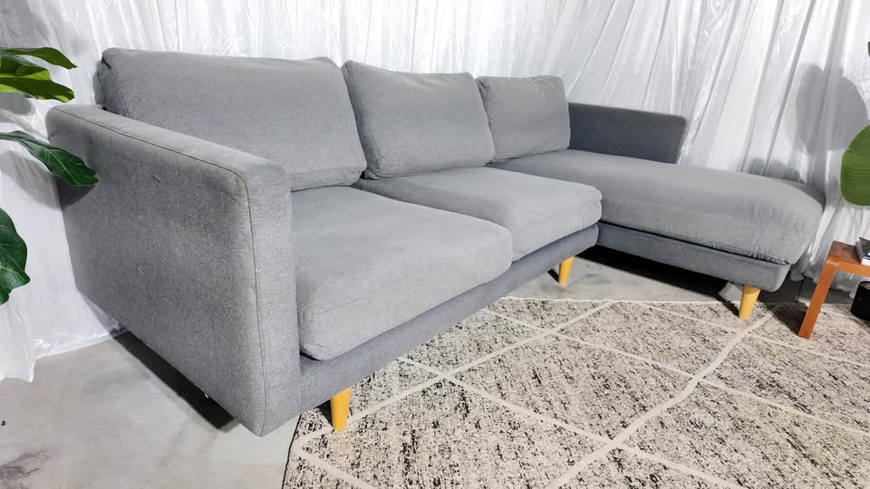 3-Seater L Couch – Modern, Comfortable, and Ready for a New Home!