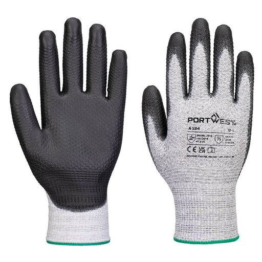 Diamond Knit PU Grip Glove