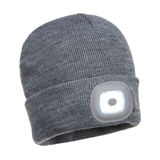 Rechargeable Twin LED Beanie