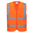 Hi-Vis Zipped Band and Brace Vest