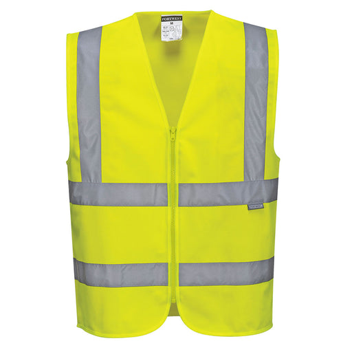 Hi-Vis Zipped Band and Brace Vest