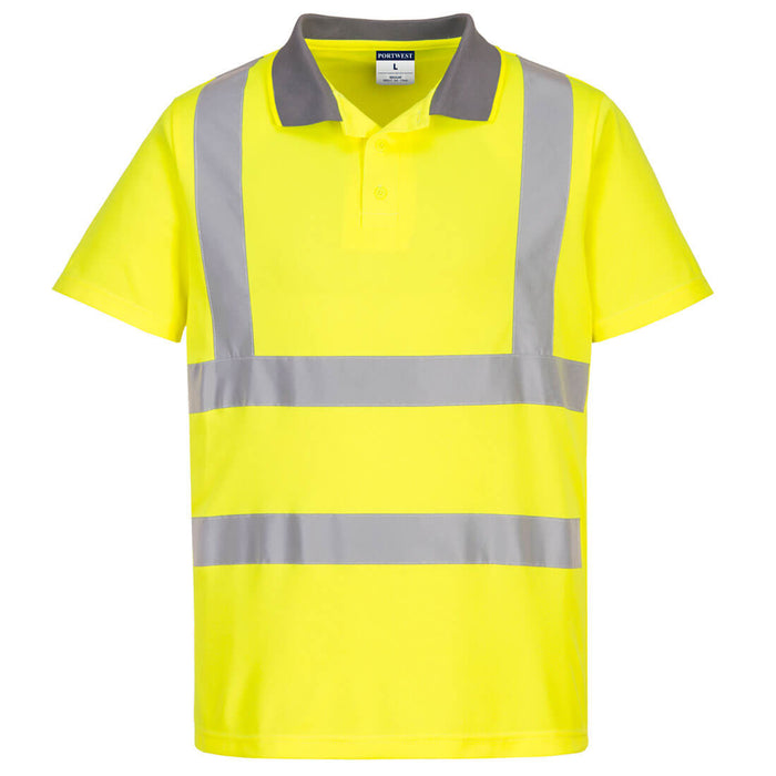 Eco Hi-Vis Polo Shirt S/S (6 Pack)