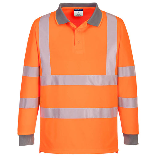 Eco High Visibility L/S Polo (6 Pack)