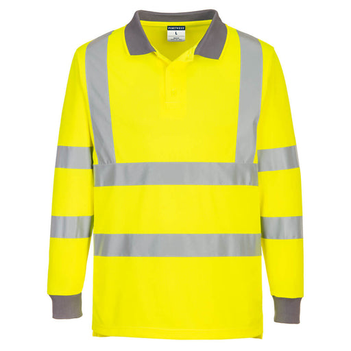 Eco High Visibility L/S Polo (6 Pack)