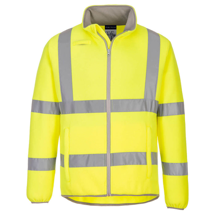 Eco Hi-Vis Polar Fleece Jacket