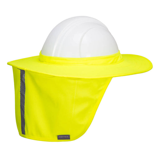 Hi-Vis Hard Hat Brim with Neck Shade