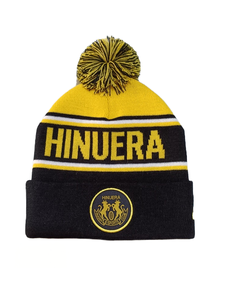 Hinuera Rugby & Sports Club  Pompom Beanie 2022