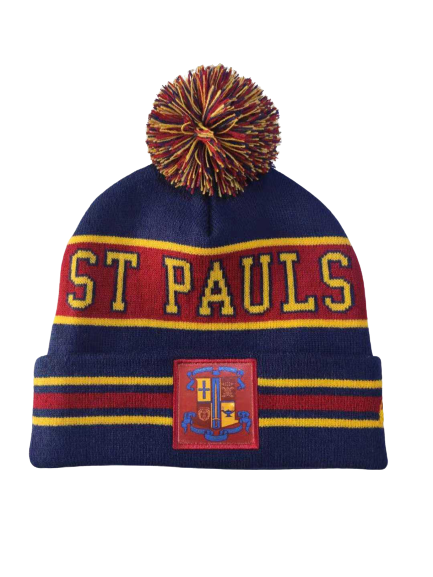 St Pauls College Rugby Supporters Pompom Beanie 2022