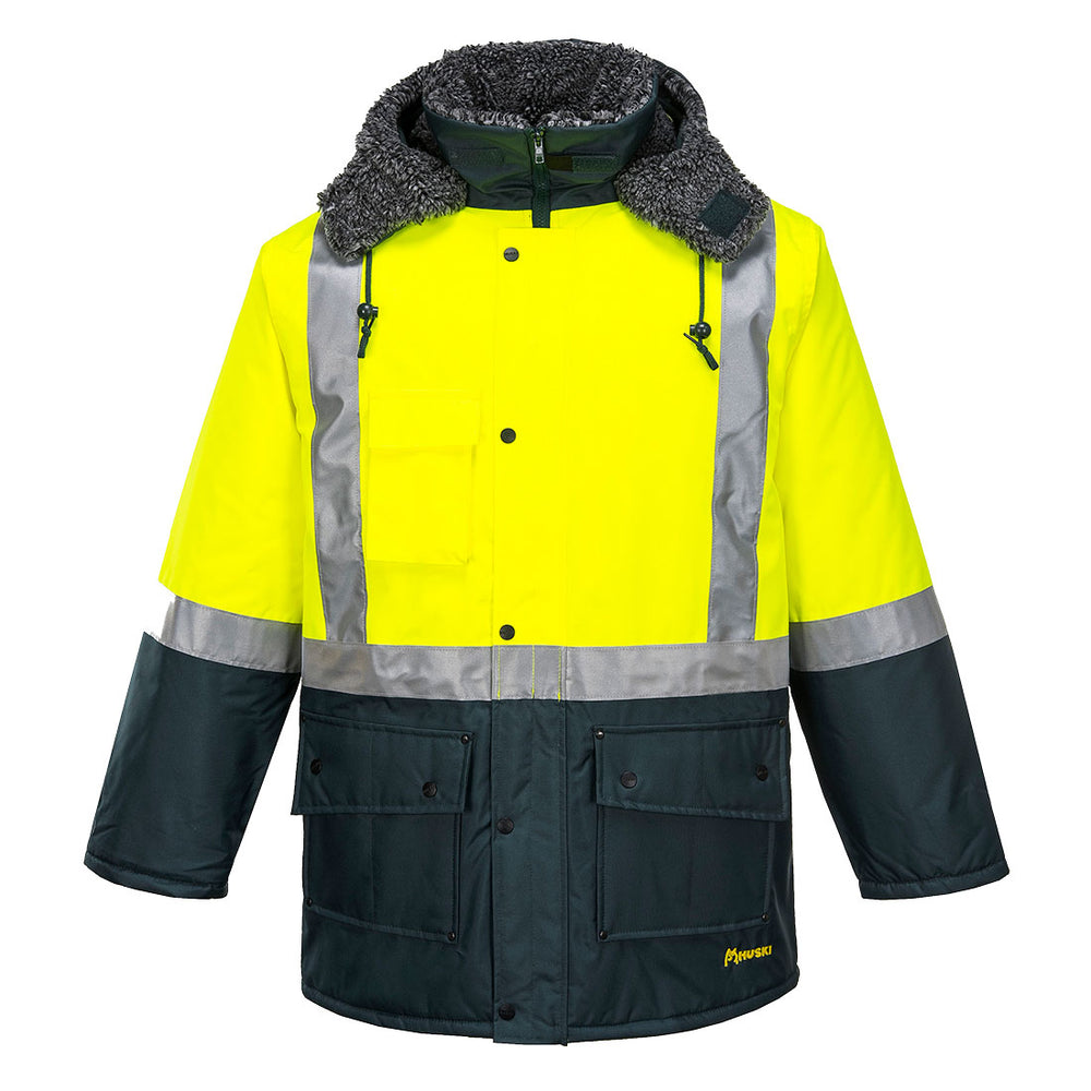 Huski Hi-Vis Contrast Freezer Jacket