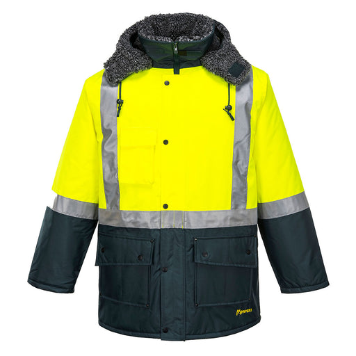 Huski Hi-Vis Contrast Freezer Jacket