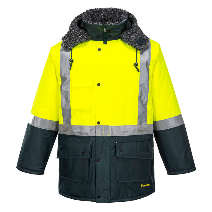 Huski Hi-Vis Contrast Freezer Jacket