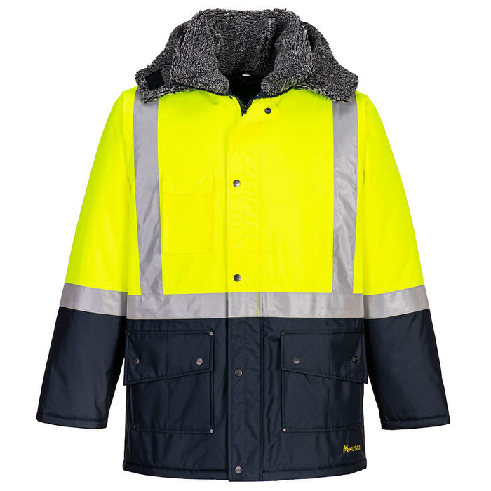 Huski Hi-Vis Contrast Freezer Jacket