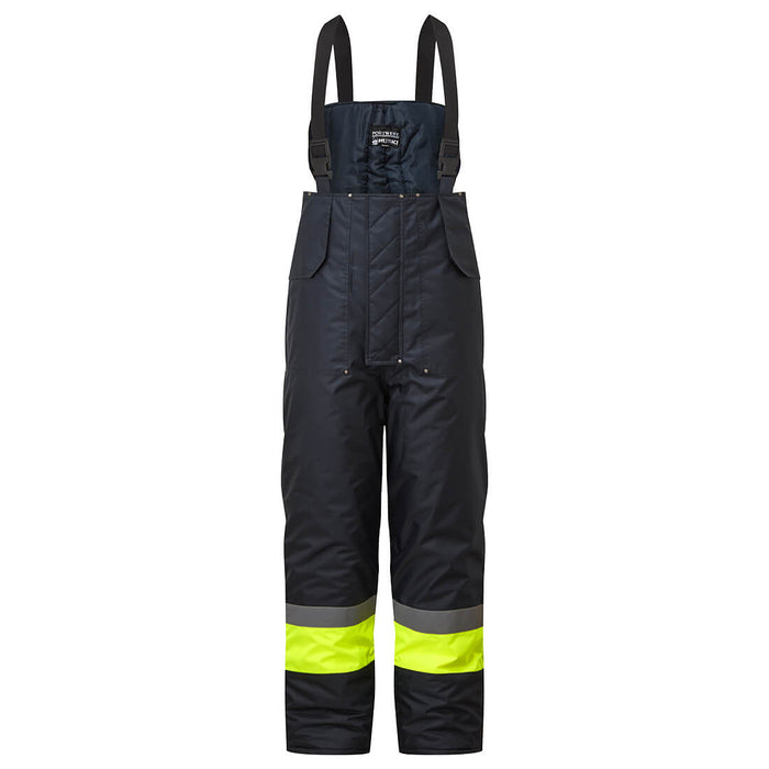 Huski Hi-Vis Contrast Freezer Bib and Brace