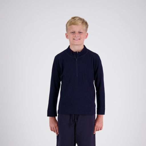 ALPINE MERINO 1/2 ZIP - KIDS