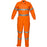 Lightweight Orange Coveralls with Tape