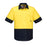 Hi-Vis Two Tone Lightweight Short Sleeve Closed Front Shirt