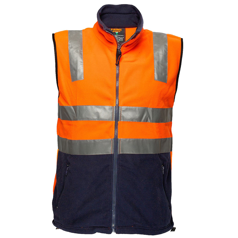 Polar Fleece Vest with Tape