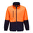 Hi-Vis Water Repellent Contrast Zipped Class D Brush Fleece