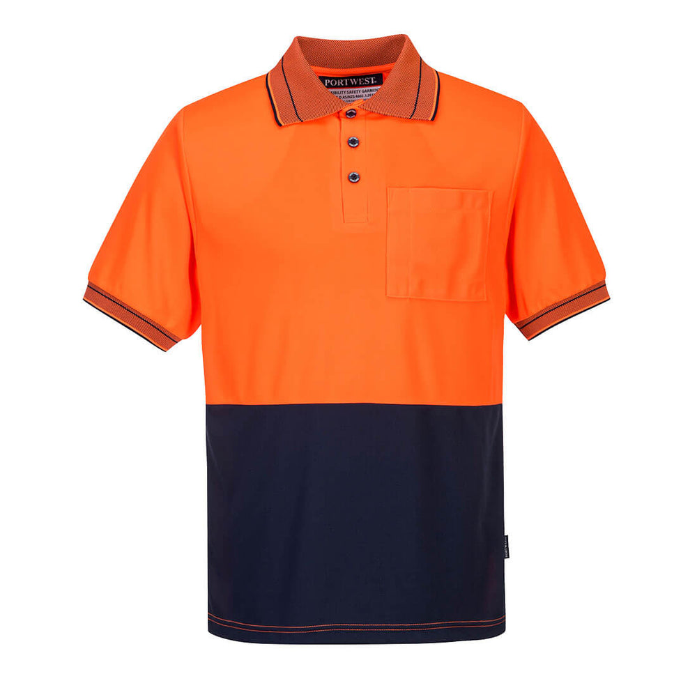 Hi-Vis Micro Mesh Polo Shirt S/S