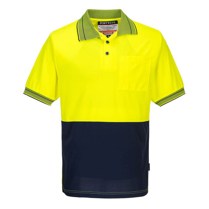 Hi-Vis Micro Mesh Polo Shirt S/S