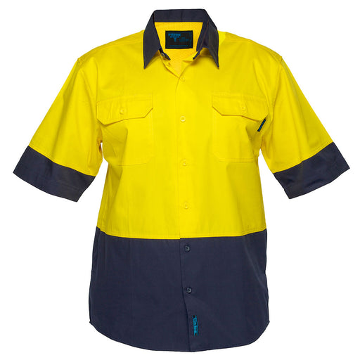 Hi-Vis Two Tone Lightweight Short Sleeve Shirt