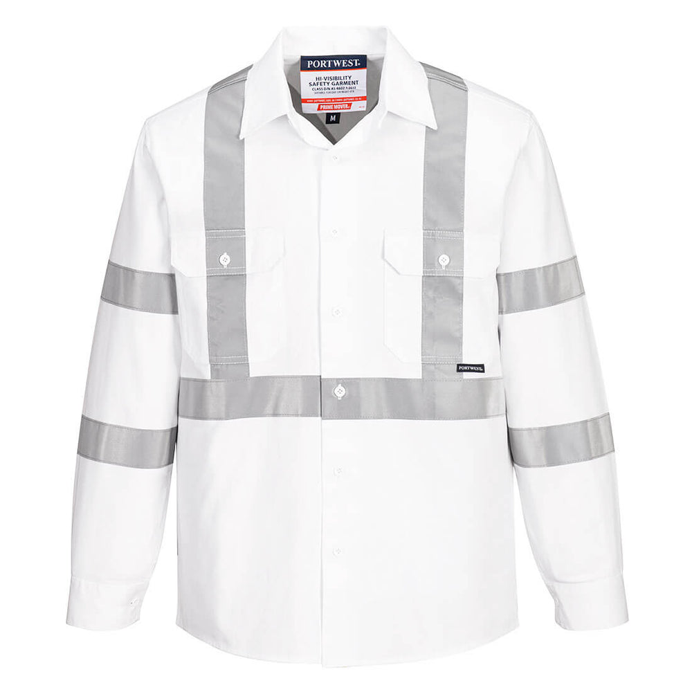 Taped Night Cotton Drill Shirt