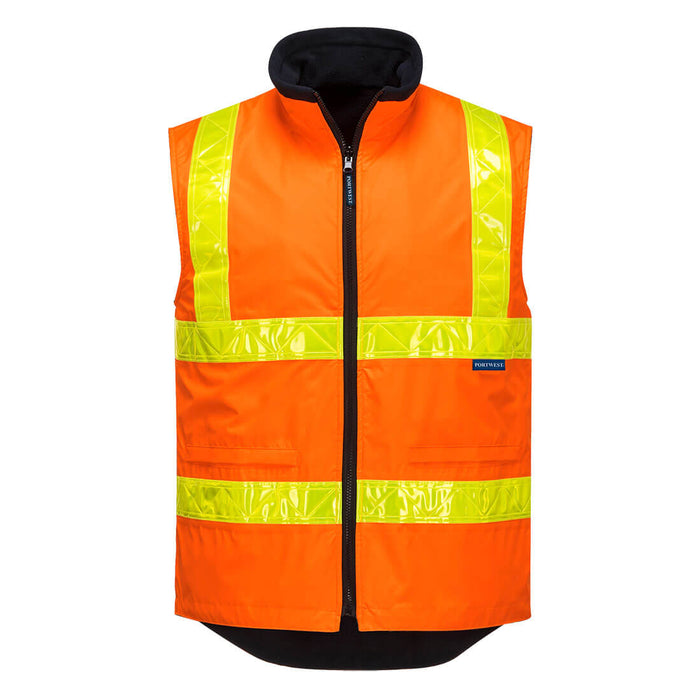 Polar Fleece Vest with Micro Prism Tape