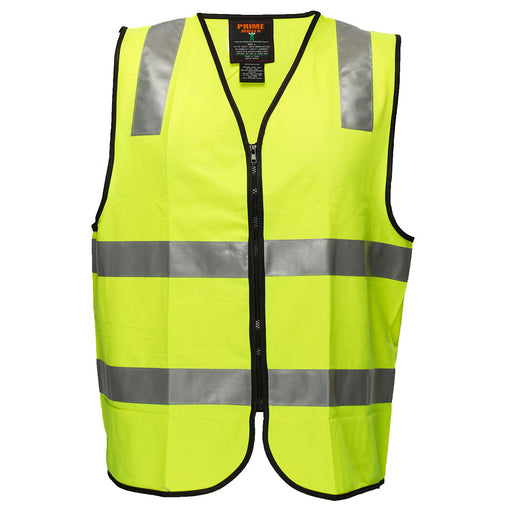 Hi-Vis Zip Vest D/N