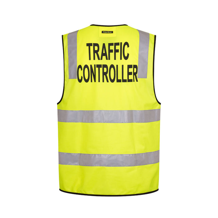 Traffic Controller Zip Vest D/N