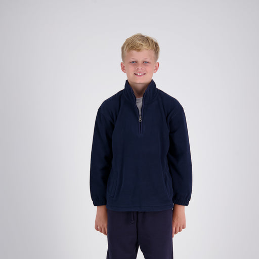 MICROFLEECE HALF ZIP TOP - KIDS