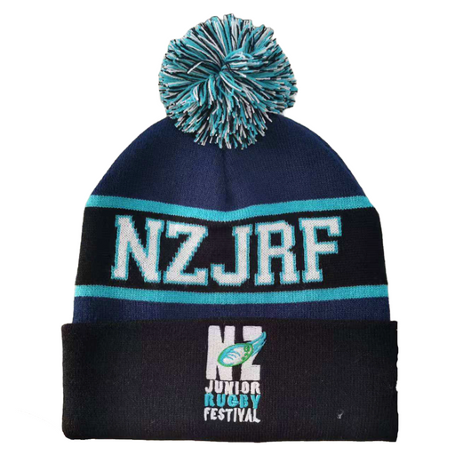 NZ Junior Rugby Festival Pompom Beanie 2022