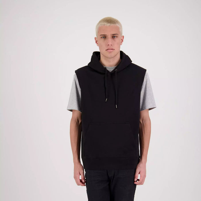 SLEEVELESS PULLOVER HOODIE