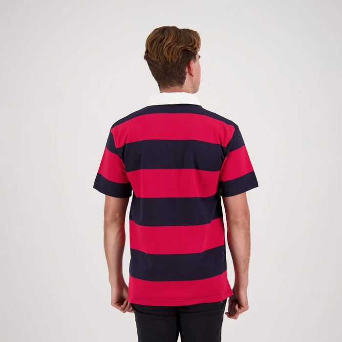 SHORT-SLEEVED STRIPED RUGBY JERSEY