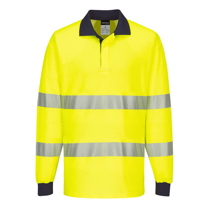 PW3 Hi-Vis Polo Shirt L/S