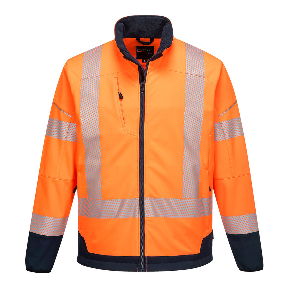 PW3 Hi-Vis Contrast Softshell (3L)