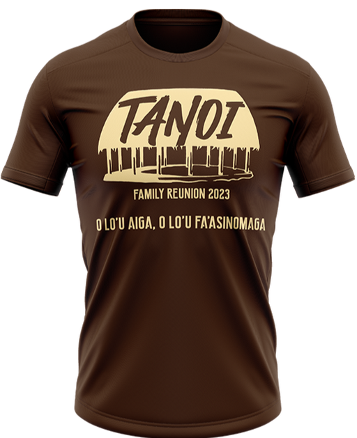 Tanoi Family Reunion Dri Fit Shirt 2023