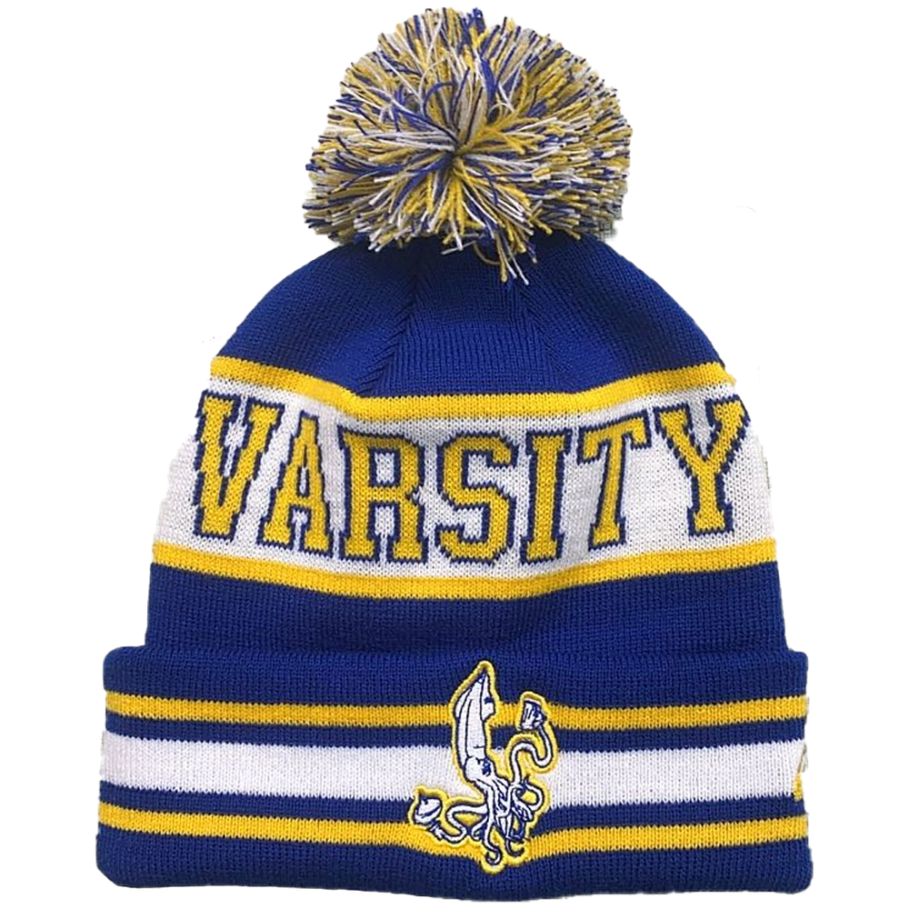 University Varsity Squids Pompom Beanie 2021