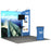 10FT / 3X3 Portable Exhibition Booth P4-33