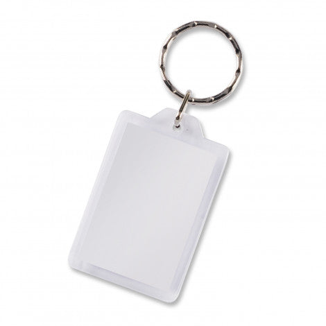 Lens Key Ring - Rectangle