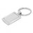 Rectangular Metal Key Ring