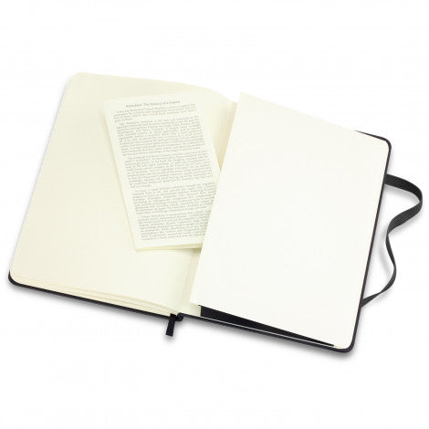 Moleskine Classic Leather Hard Cover Notebook - Large