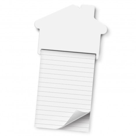 Magnetic House Memo Pad - A7