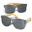 Ryder Mirror Lens Sunglasses - Bamboo