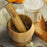 NATURA Bamboo Mortar and Pestle