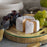 NATURA Glass & Bamboo Cheese Board