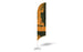 Double 14FT/4M(H) Large Feather Flags Fbs52 (15FT TALL)